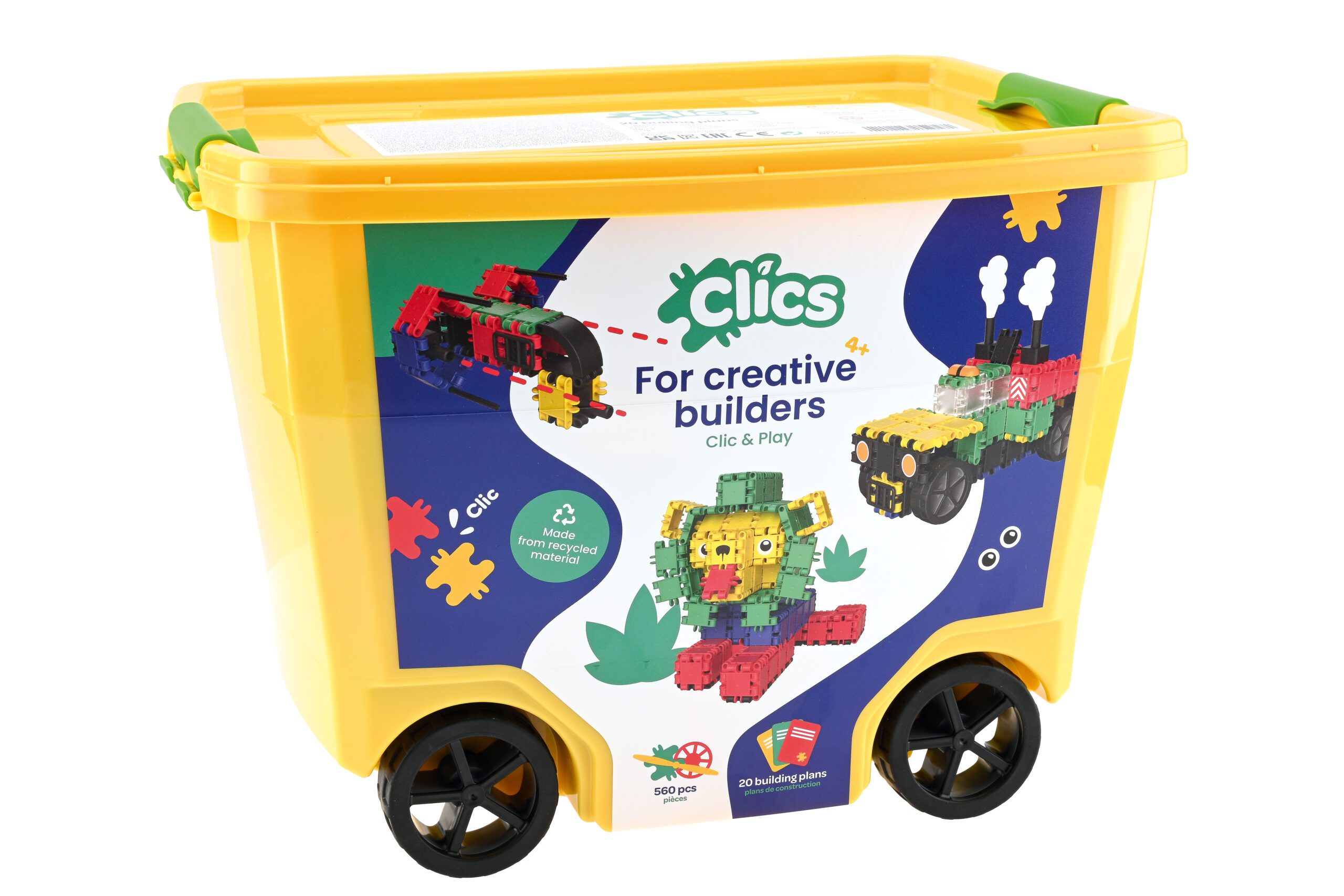 071026_a_25 Clics konstruktorius 20 modeliukų 071026 - Image 1