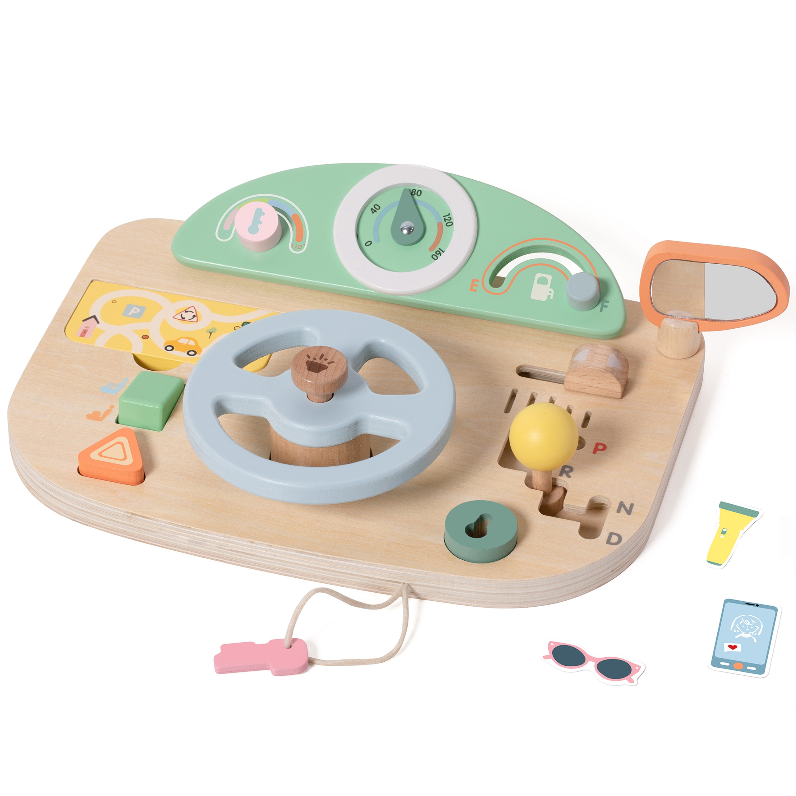 export Medinė manipuliacinė lenta - vairas CW20259 - Image 1