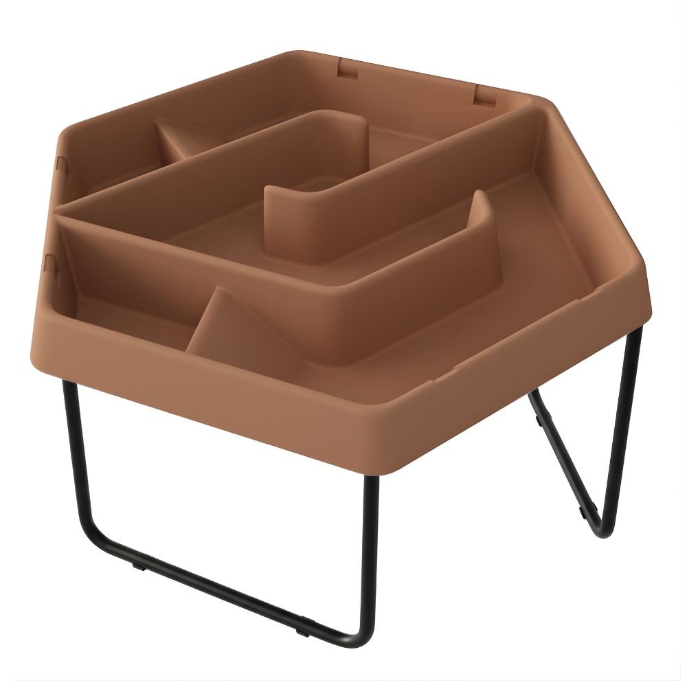 export MASTERKIDZ šešiakampis smėlio ir vandens žaidimų stalas reguliuojamo aukščio MK0031 - Image 1