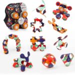 Magnetinis origami konstruktorius Clixo 9 vnt. CL-0248-TINYSPACE