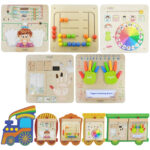 MASTERKIDZ Lentų rinkinys 5 in 1 Traukinys MK0011