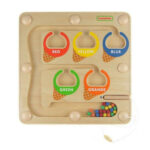 MASTERKIDZ Mokomoji lenta Magnetinis labirintas Spalvos MK08879