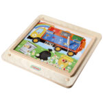 MASTERKIDZ Montessori Atliekų Rūšiavimo Edukacinė Lenta ME16423 - Image 5