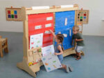 MASTERKIDZ sienelėms pakabinamas dėklas su kišenėmis ME10735 - Image 4