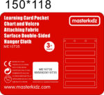 MASTERKIDZ sienelėms pakabinamas dėklas su kišenėmis ME10735 - Image 6