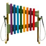 MASTERKIDZ Spalvingi pastatomi cimbolai 95cm ME34625