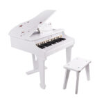 Pianinas su kėde ir mokymosi knygele CW54273 - Image 4