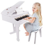 Pianinas su kėde ir mokymosi knygele CW54273