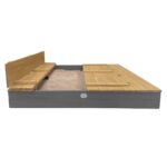 AXI smėlio dėžė XXL Ella 150 x 150 pilka A031.011.02 - Image 2