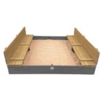 AXI smėlio dėžė XXL Ella 150 x 150 pilka A031.011.02 - Image 3
