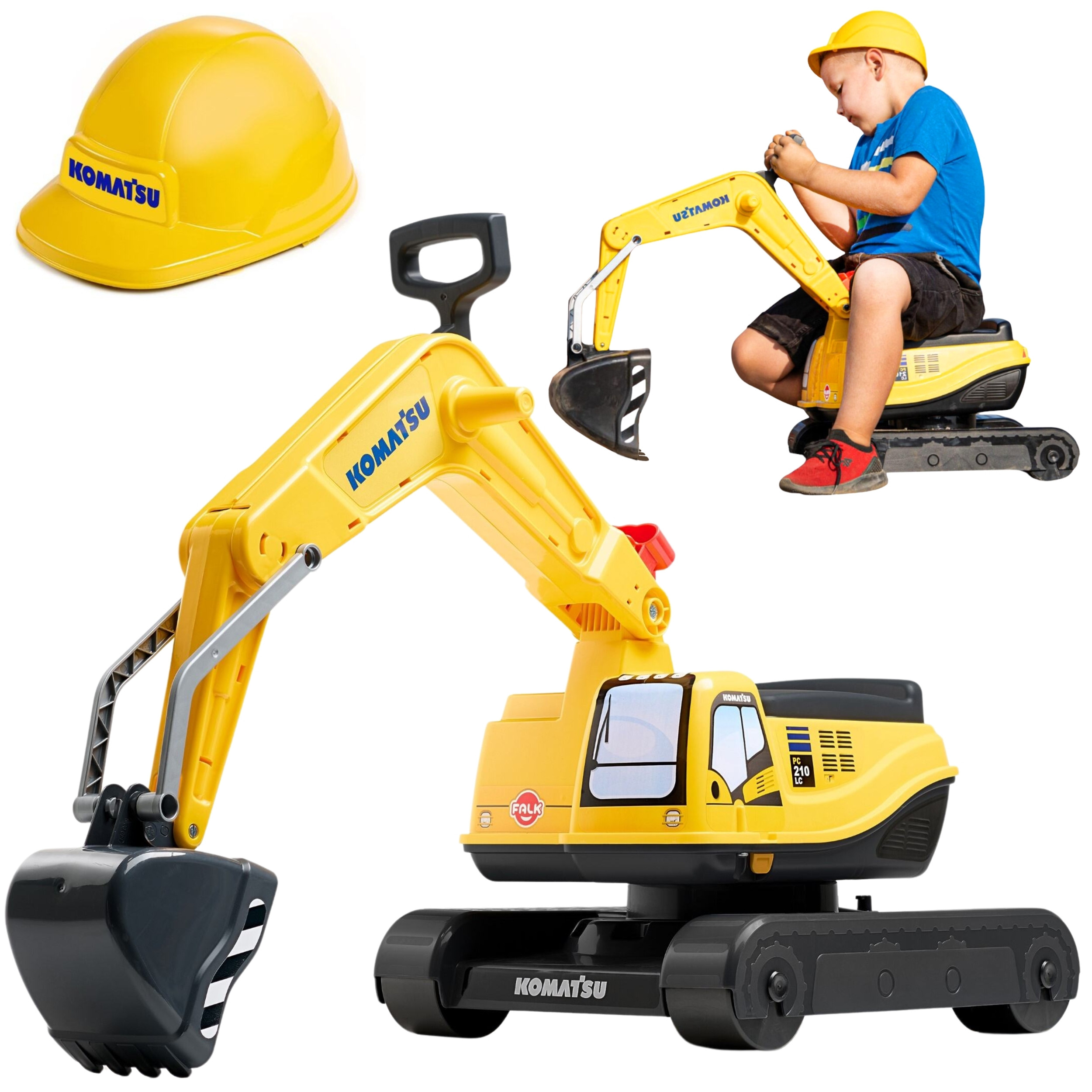 export FALK Ekskavatorius su Sukamu Šakiniu + Šalmas 146 - Image 1
