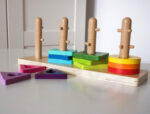 Formų rūšiuotojas su spalvingais Montessori blokais TK497 - Image 5
