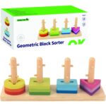 Formų rūšiuotojas su spalvingais Montessori blokais TK497 - Image 8