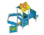 Kompleksinė lauko žaidimų aikštelė ZZOC/0108 - Image 2
