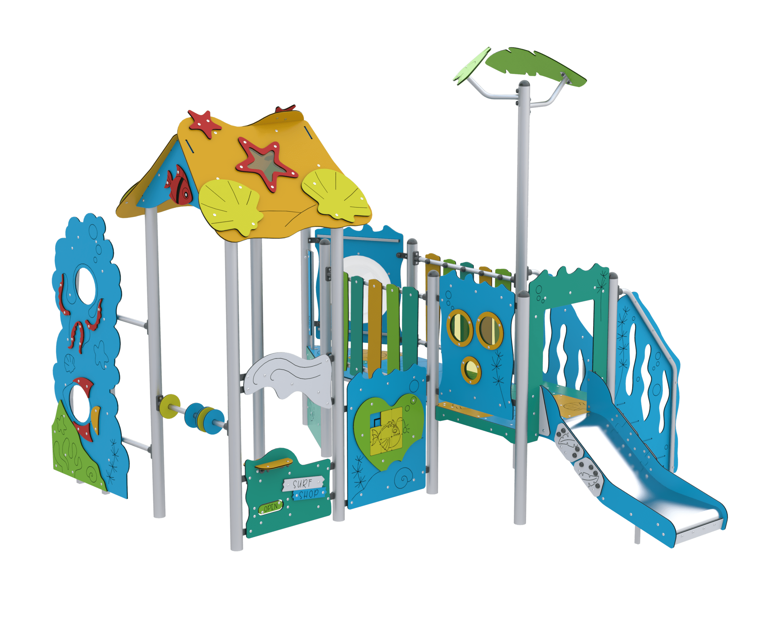 ZZOC_0109_KATALOG Kompleksinė lauko žaidimų aikštelė ZZOC/0109 - Image 1