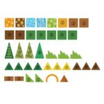Magnetiniai Statybiniai Blokai 3D Džiunglių Gyvūnai 45 vnt. 558600 - Image 10
