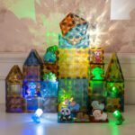 Magnetiniai Statybiniai Šviečiantis Blokai 3D Gyvūnų Pasaulis 55938 - Image 2
