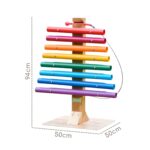 MASTERKIDZ Vaivorykštės muzikos bokštas Ksilofonai ME30924 - Image 7
