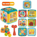 Multifunkcinis Montessori veiklos kubas 49416 - Image 7