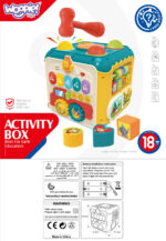 Multifunkcinis Montessori veiklos kubas 49416 - Image 9
