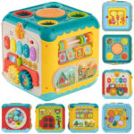 Multifunkcinis Montessori veiklos kubas 49416