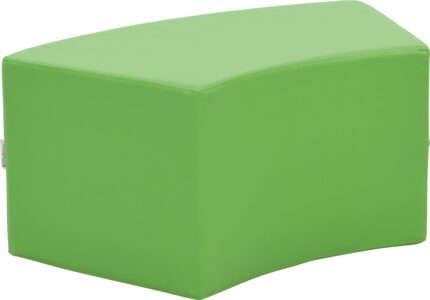 Pusapvalis pufas MINI | įvairių spalvų - 101794 tamsiai žalia