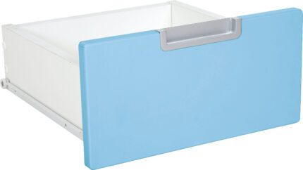 Siauras vidurinis stalčius Quadro - Žydra 092009