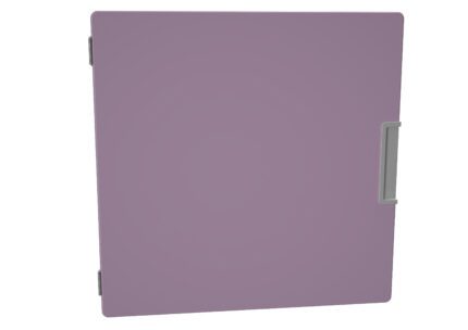Mažos durelės Quadro baldams tvirtinamos prie pertvaros - Pastelinė violetinė 098846