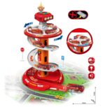 daugiaaukštis gaisrinės automobilių garažas su spiraline trasa 40369 - Image 9