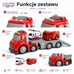 Gaisrininkų Sunkvežimis su Garso ir Šviesos Efektais 53156 - Image 4