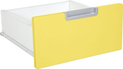 Siauras išorinis stalčius Quadro - Geltona 092267