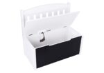 3-in-1 Medinė žaislų dėžė su sėdyne ir piešimo lenta TK366 - Image 8