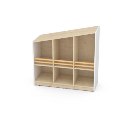 Žema FLO spintelė, dešininė - Balta 855056