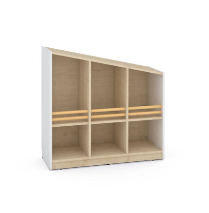 Žema FLO spintelė, kairinė - Balta 855058