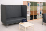 Trivietė sofa „Inflamea 1“ su akustine sienele - Image 3