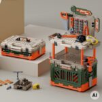 WOOPIE 4-in-1 dirbtuvės mažam meistrui 100277 - Image 3