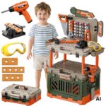 WOOPIE 4-in-1 dirbtuvės mažam meistrui 100277