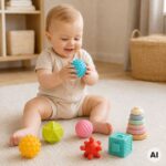 WOOPIE BABY minkšti sensoriniai blokai kramtukai 100222 - Image 2