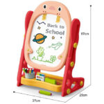 WOOPIE Dvipusė magnetinė lenta piešimui 50759 - Image 2
