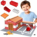 WOOPIE gaisrinės statybos plytų rinkinys 100147