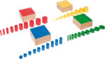 Montessori cilindrai dydžiams lyginti MONT457508