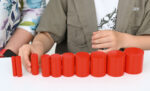 Montessori cilindrai dydžiams lyginti MONT457508 - Image 3