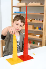 Montessori cilindrai dydžiams lyginti MONT457508 - Image 4