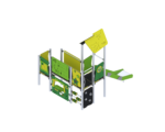 Kompleksinė lauko žaidimų aikštelė KZZPL/0029 - Image 2