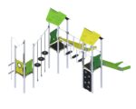 Kompleksinė lauko žaidimų aikštelė KZZPL/0035 - Image 2
