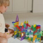 Magnetinės konstrukcijos blokeliai 3D Kamuolių Takas 170 vnt. 54863 - Image 2