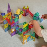 Magnetinės konstrukcijos blokeliai 3D Kamuolių Takas 170 vnt. 54863 - Image 3