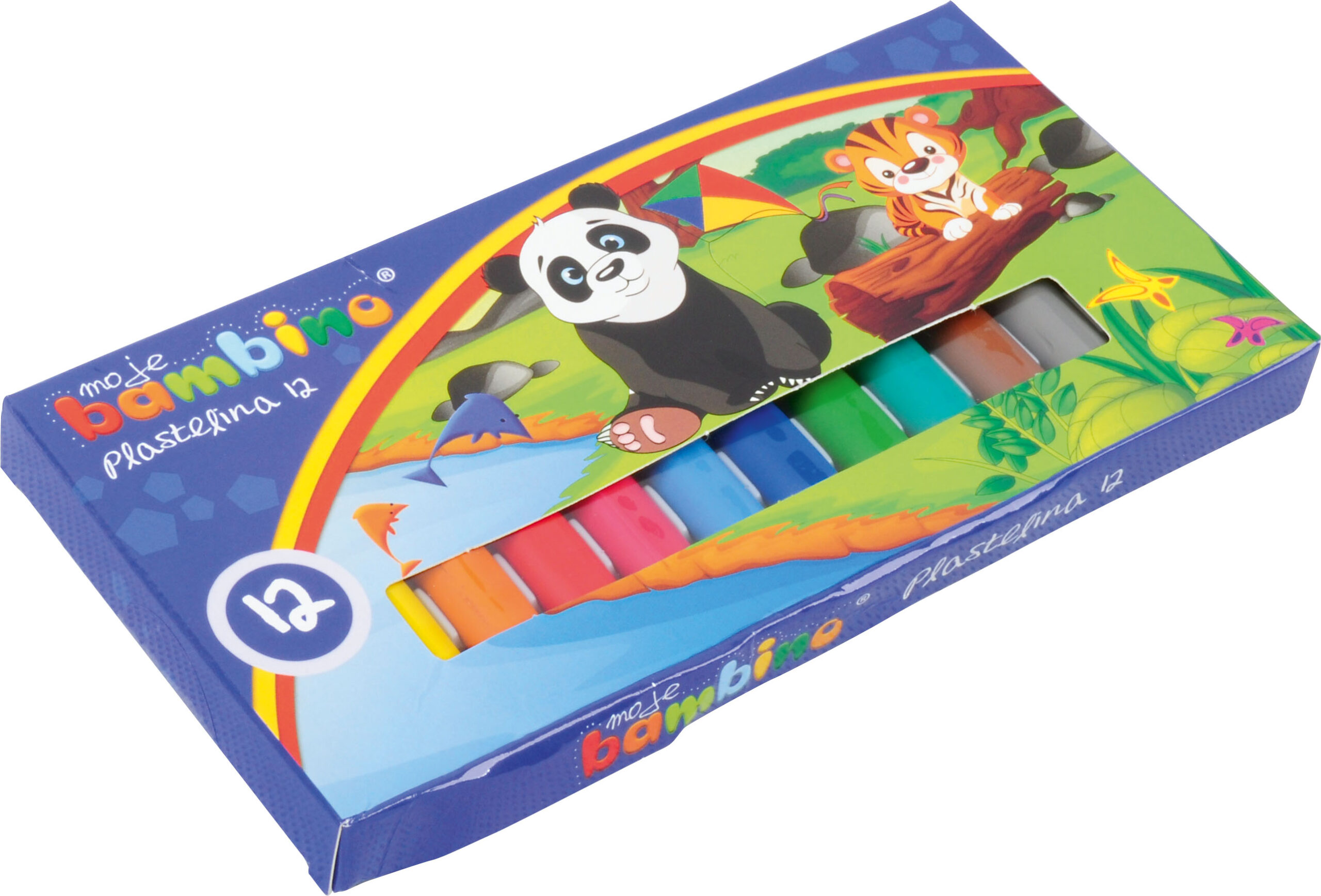 115009_b_13 Moje Bambino plastilinas, 12 spalvų 115009 - Image 1