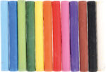 Plonos sausos pastelės, 12 spalvų  024203