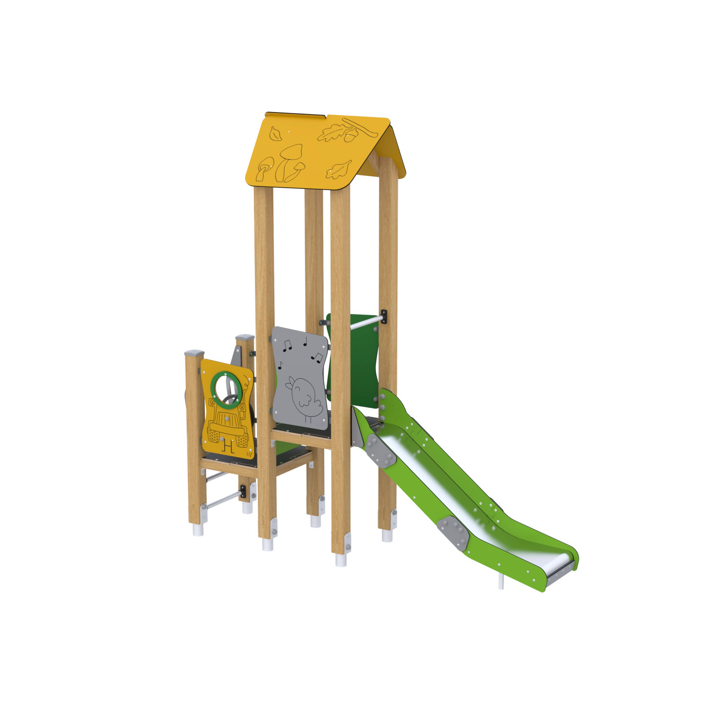 zdnl-0001 Kompleksinė lauko žaidimų aikštelė ZDNL/0001 - Image 1